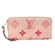 Pre-owned Fabric wallets Louis Vuitton Vintage , Pink , Dames