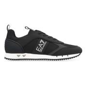 Lage sneakers met contrasterende kleur zool Emporio Armani EA7 , Black...