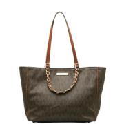 Pre-owned Canvas totes Michael Kors Pre-owned , Brown , Dames