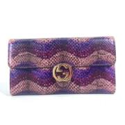 Pre-owned Fabric wallets Gucci Vintage , Purple , Dames