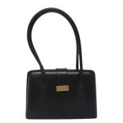 Pre-owned Leather gucci-bags Gucci Vintage , Black , Dames