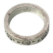 Pre-owned Fabric rings Gucci Vintage , Gray , Dames