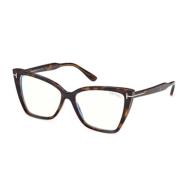 Stijlvolle Zwarte Zonnebril Tom Ford , Brown , Unisex