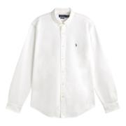 Slim Fit Oxford Overhemd Polo Ralph Lauren , White , Heren