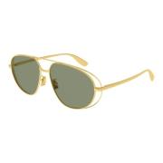 Bv1344S 001 Sunglasses Bottega Veneta , Yellow , Unisex