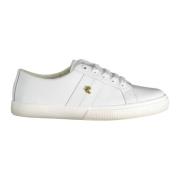 Witte damessneakers met contrasterende details Ralph Lauren , White , ...