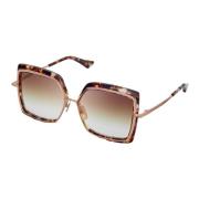 Rose Gold Tortoise Zonnebril Dita , Pink , Unisex