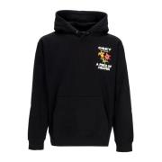 Heaven Hoodie Premium Fleece Zwart Obey , Black , Heren