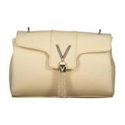 Beige Schoudertas met Ritssluiting Valentino by Mario Valentino , Beig...