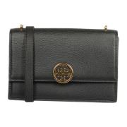 Zwarte Miller Schoudertas Tory Burch , Black , Dames