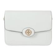 Crosshatched Convertible Schoudertas Tory Burch , Blue , Dames