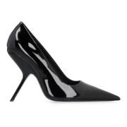 Puntige Neus Stiletto Hakken Pumps Salvatore Ferragamo , Black , Dames