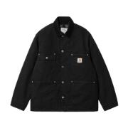 Light Jackets Carhartt Wip , Black , Heren