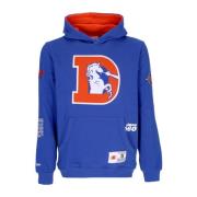 Denver Broncos NFL Hoodie Mitchell & Ness , Blue , Heren