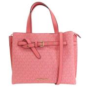 Pre-owned Leather handbags Michael Kors Pre-owned , Pink , Dames