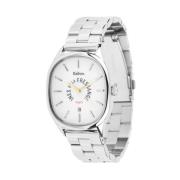 Groot Colorama zilveren horloge Ines De La Fressange Paris , Gray , Da...