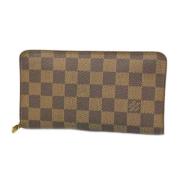 Pre-owned Fabric wallets Louis Vuitton Vintage , Brown , Dames