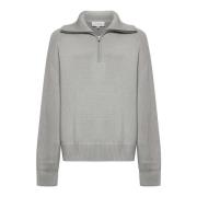 Merino Wol Coltrui Trui Studio Nicholson , Gray , Heren