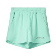 Katoenen zomershort met zijsplitten Hinnominate , Green , Dames