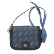 Pre-owned Plastic shoulder-bags Coach Pre-owned , Blue , Dames