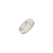 Pre-owned White Gold rings Cartier Vintage , Gray , Dames