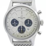 Pre-owned Stainless Steel watches Breitling Pre-owned , Gray , Heren