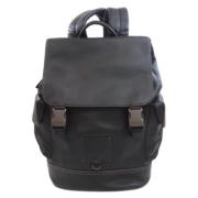 Pre-owned Leather backpacks Coach Pre-owned , Black , Dames