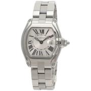 Pre-owned Stainless Steel watches Cartier Vintage , Gray , Dames