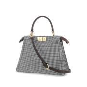 Pre-owned Canvas handbags Fendi Vintage , Black , Dames