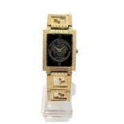 Pre-owned Yellow Gold watches Versace Pre-owned , Black , Heren