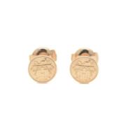 Pre-owned Rose Gold earrings Hermès Vintage , Yellow , Dames