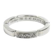 Pre-owned White Gold rings Cartier Vintage , Gray , Dames