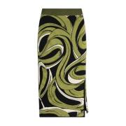 Rok met patroon Diane Von Furstenberg , Green , Dames