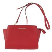 Pre-owned Leather crossbody-bags Michael Kors Pre-owned , Red , Dames