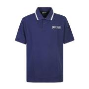 Blauwe T-shirts & Polo's voor mannen Just Cavalli , Blue , Heren