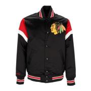 Chicago Blackhawks Bomberjack NHL Teamkleuren Mitchell & Ness , Black ...