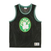 NBA Basketbal Tanktop in teamkleuren Mitchell & Ness , Black , Heren