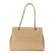 Beige Schoudertas met Kettingband Valentino by Mario Valentino , Beige...