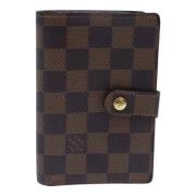 Pre-owned Canvas wallets Louis Vuitton Vintage , Brown , Dames