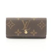 Pre-owned Leather wallets Louis Vuitton Vintage , Brown , Dames