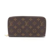 Pre-owned Coated canvas wallets Louis Vuitton Vintage , Brown , Dames