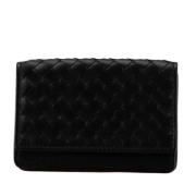 Pre-owned Fabric wallets Bottega Veneta Vintage , Black , Heren