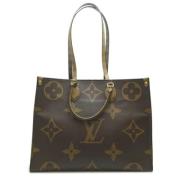 Pre-owned Fabric louis-vuitton-bags Louis Vuitton Vintage , Brown , Da...