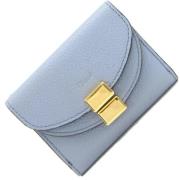 Pre-owned Leather wallets Chloé Pre-owned , Blue , Dames