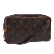 Pre-owned Canvas louis-vuitton-bags Louis Vuitton Vintage , Brown , Da...