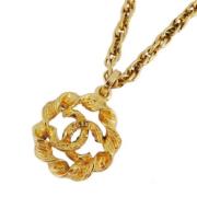 Pre-owned Metal chanel-jewelry Chanel Vintage , Yellow , Dames