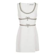 Witte Jurk voor Vrouwen Aw24 Self Portrait , White , Dames