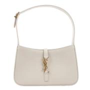 Pre-owned Leather handbags Yves Saint Laurent Vintage , Beige , Dames