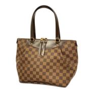 Pre-owned Fabric louis-vuitton-bags Louis Vuitton Vintage , Brown , Da...