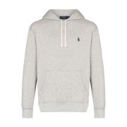 Grijze Sweater met Trekkoord Capuchon Polo Ralph Lauren , Gray , Heren